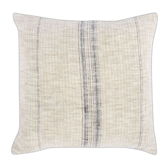 Pottery Barn x Villa Villena Handmade Pillow Cover in Black Handcrafted NWOT - Picture 1 of 7